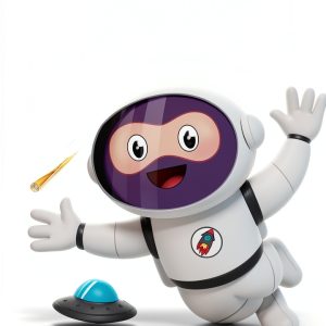 Grow Grit Press Ninja Life Hacks Space Adventure eBook for Kids 35-0