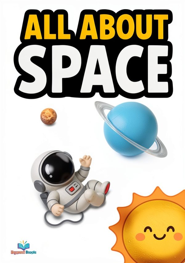 Kids' Space Adventure: A Fun-Filled Journey for Ages 3-8-0