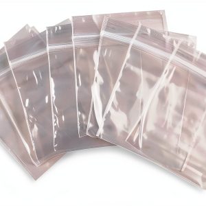 100pc Self Locking 2 x 2 Plastic Bags 2mm Thick All Purpose Storage-0