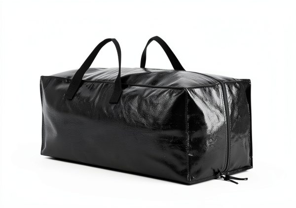 SpaceAid Heavy Duty Moving Bags 8 Pack, Large Storage Totes Bins with Backpack Straps, Strong Handles & Zippers, Packing Moving Boxes Supplies, College Dorm Room Essentials, Black-5